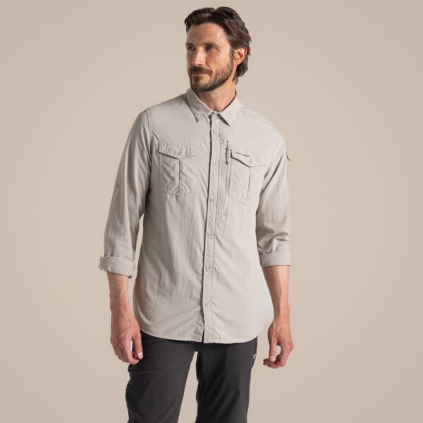 NosiLife Adventure Long Sleeved Shirt III-Parchment