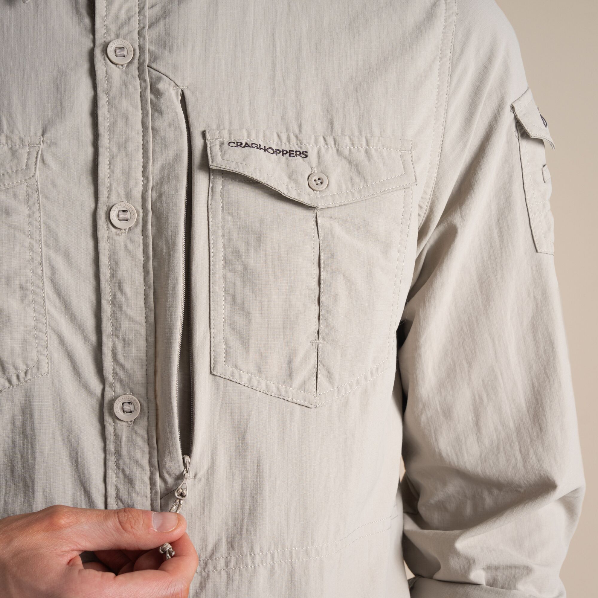 Nosilife adventure shirt parchment