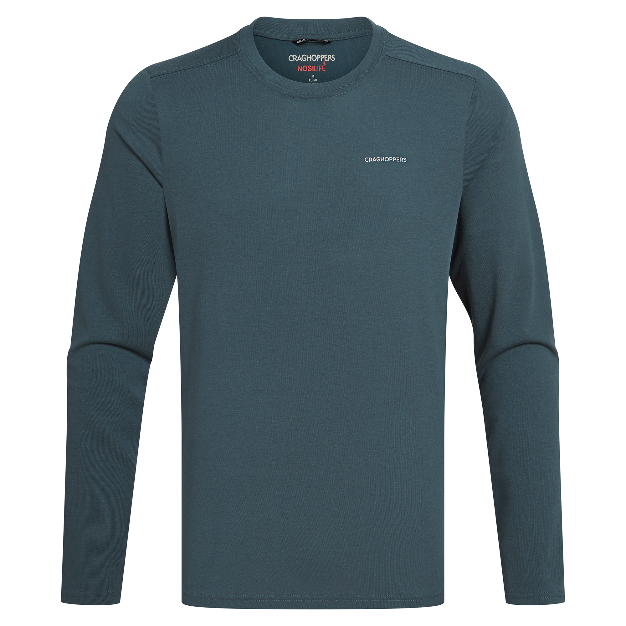NosiLife Abel Long Sleeved T-Shirt-Blue Stone - Image 3