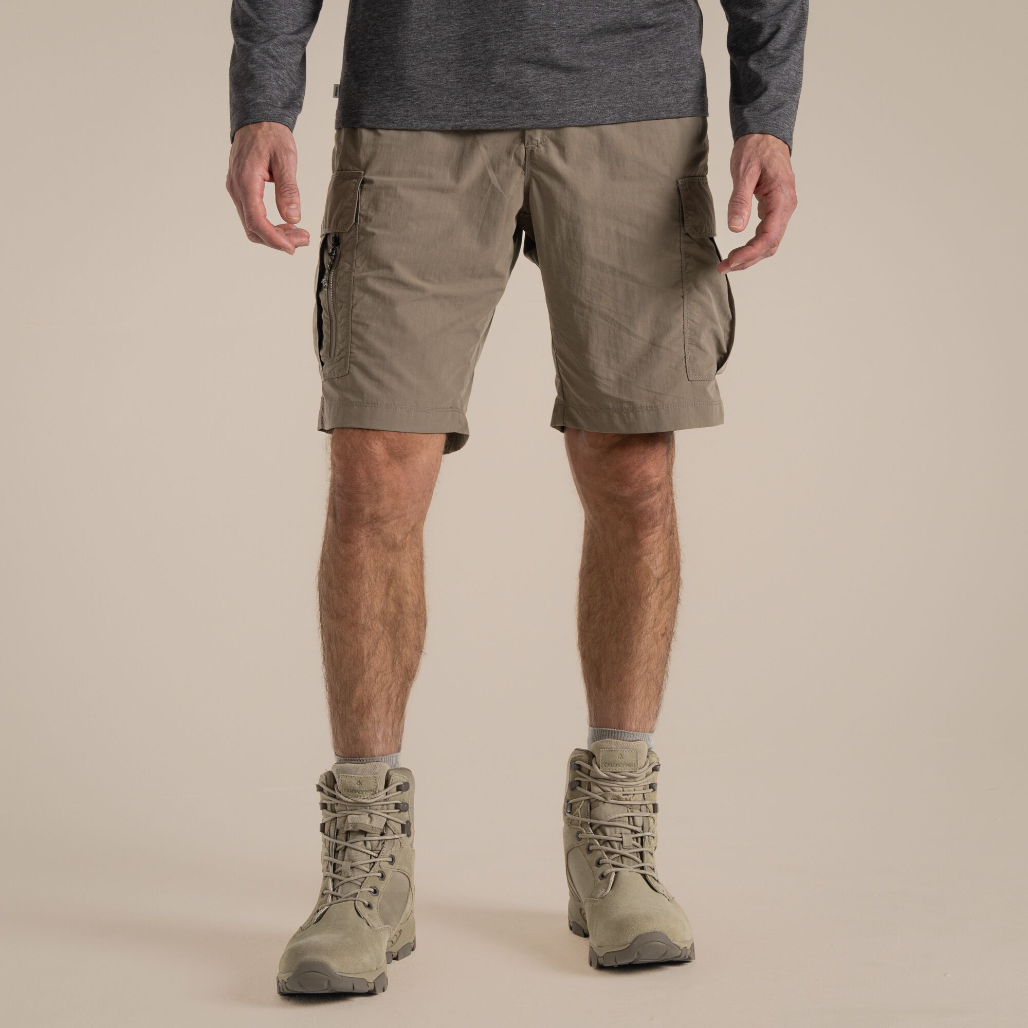 NosiLife Cargo Short III-Pebble