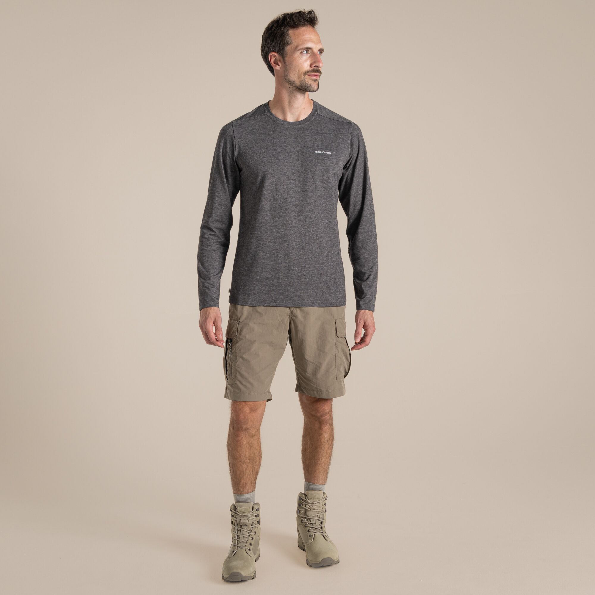 NosiLife Cargo Short III-Pebble - Image 2