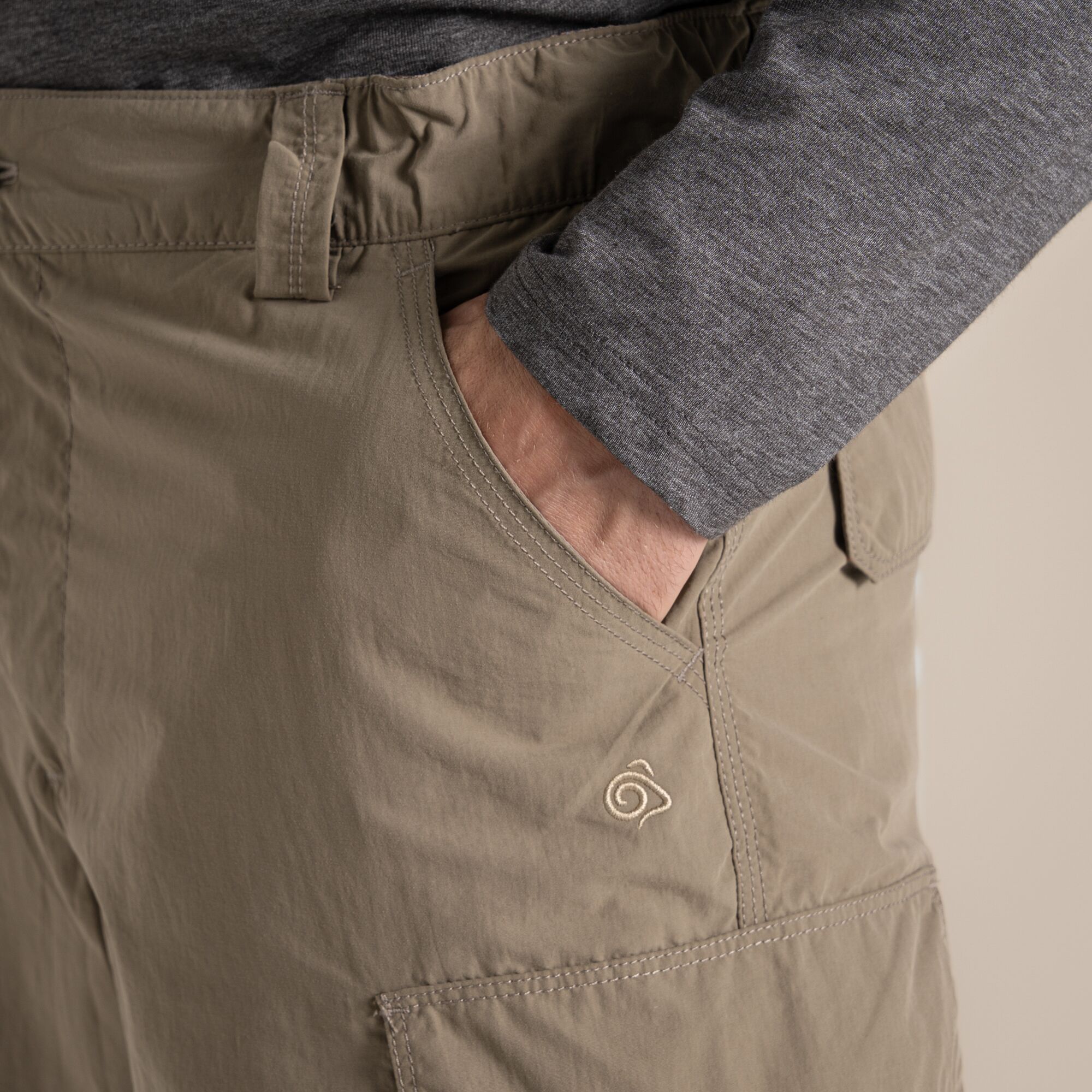 NosiLife Cargo Short III-Pebble - Image 4