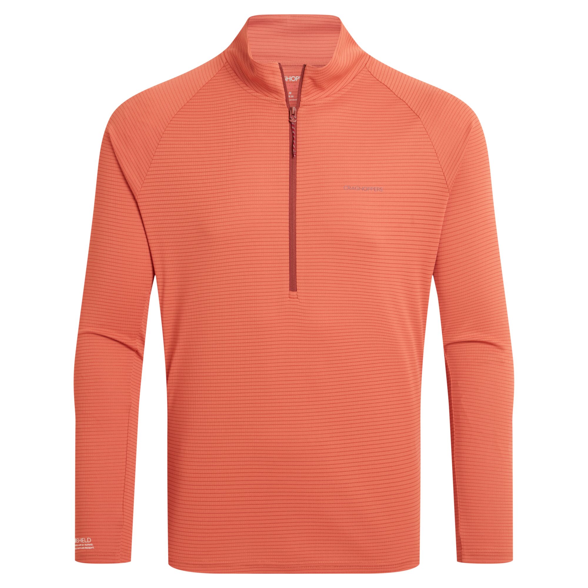 NosiLife SolarShield+ Half Zip Top-Dark Sahara - Image 5