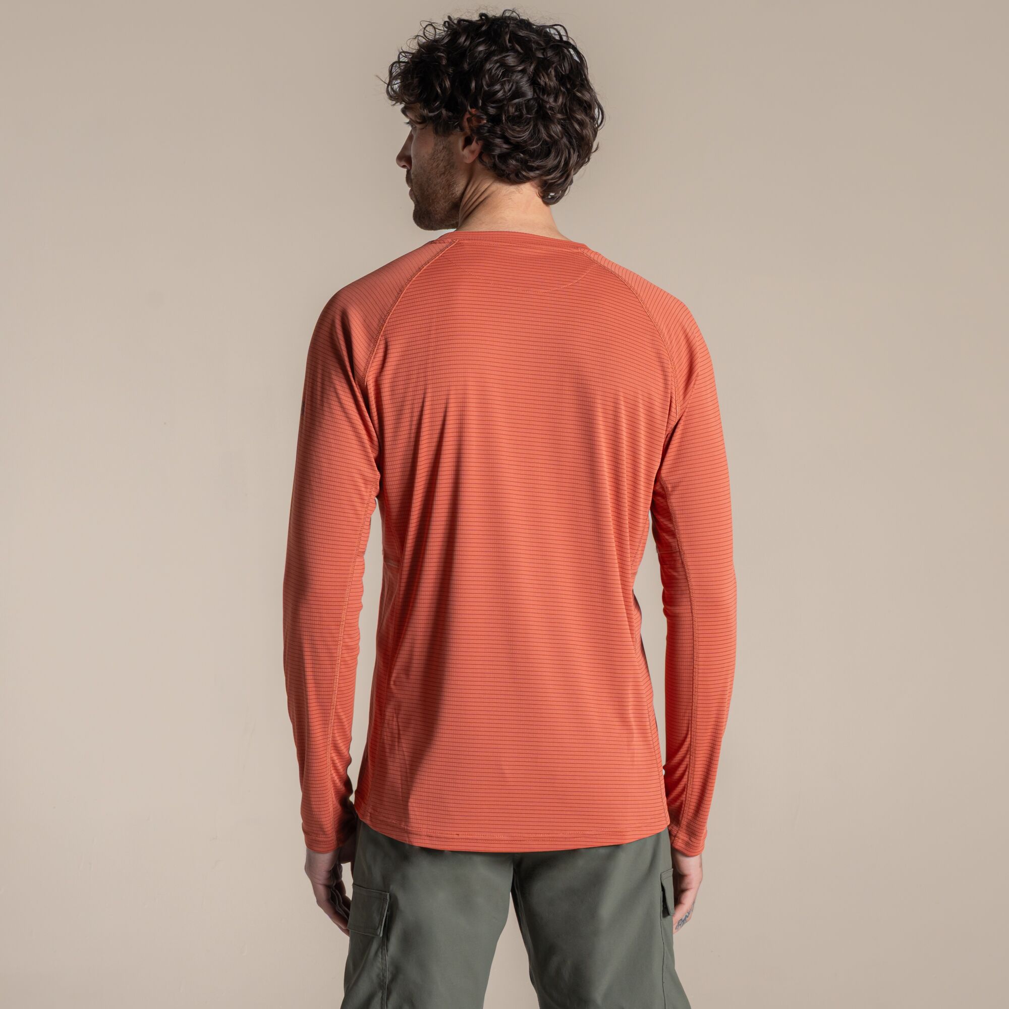 NosiLife SolarShield+ Half Zip Top-Dark Sahara - Image 4