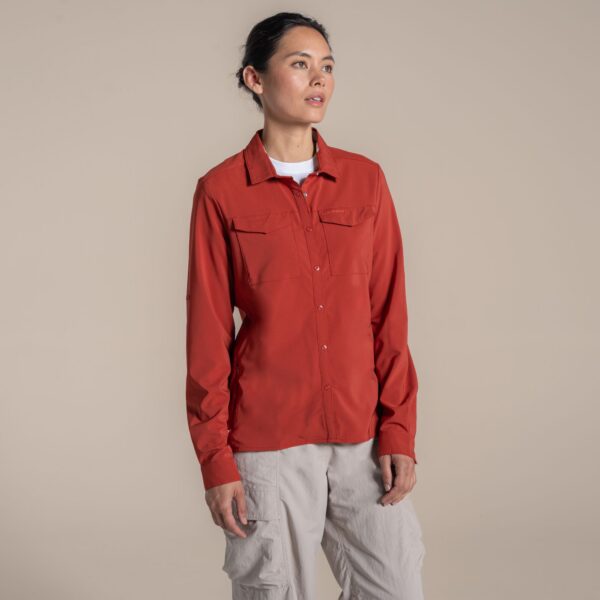 NosiLife Pro Long Sleeved Shirt III-Cinnabar