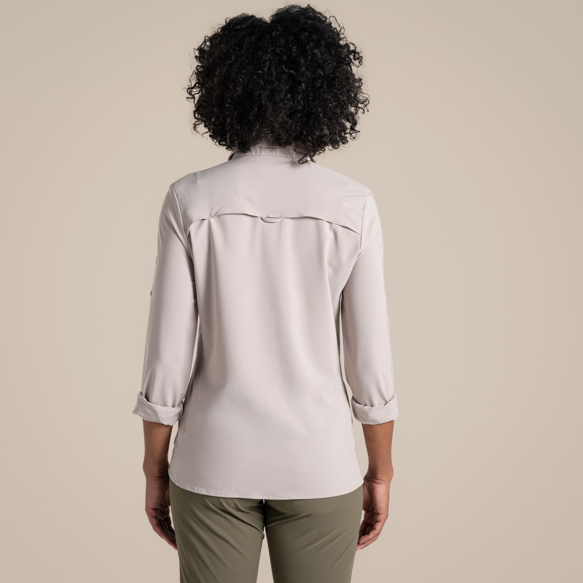 NosiLife Pro Long Sleeved Shirt III-Soft Mushroom - Image 8