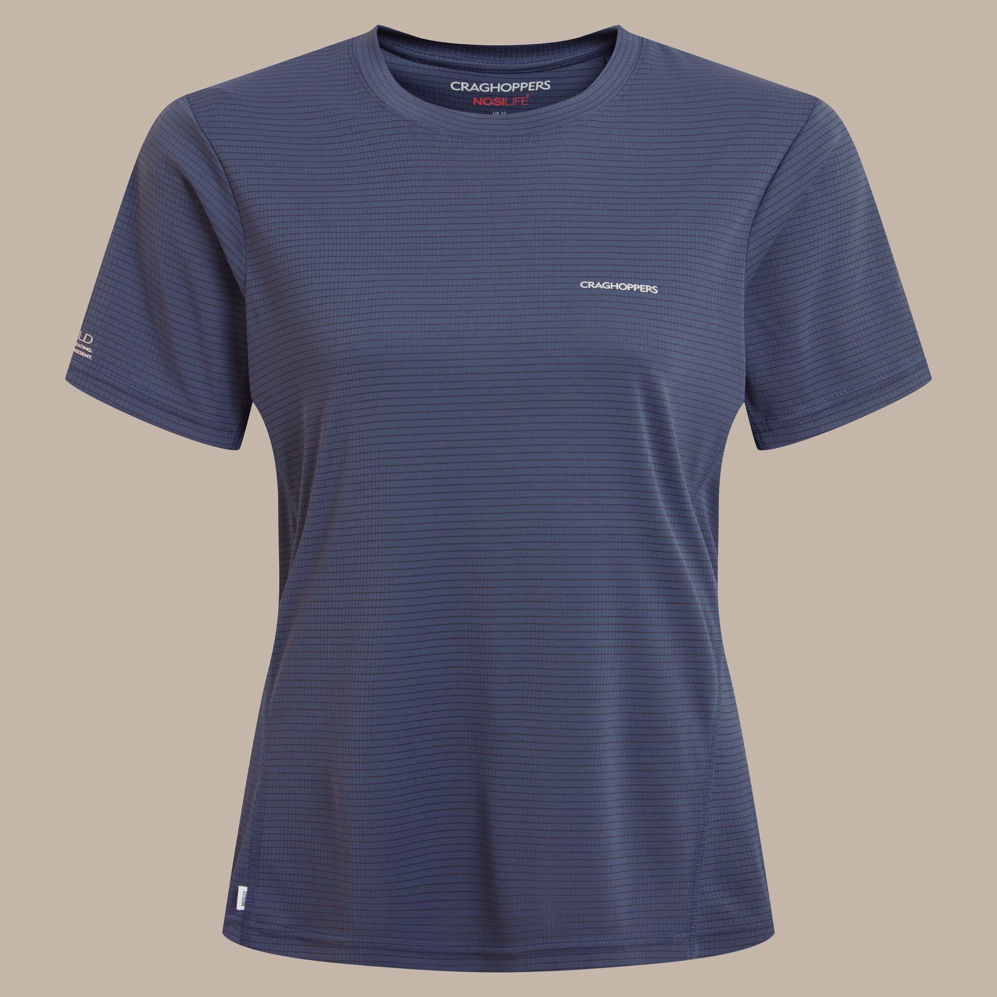 NosiLIfe SolarShield+ Short Sleeved T-Shirt-Anthracite - Image 3