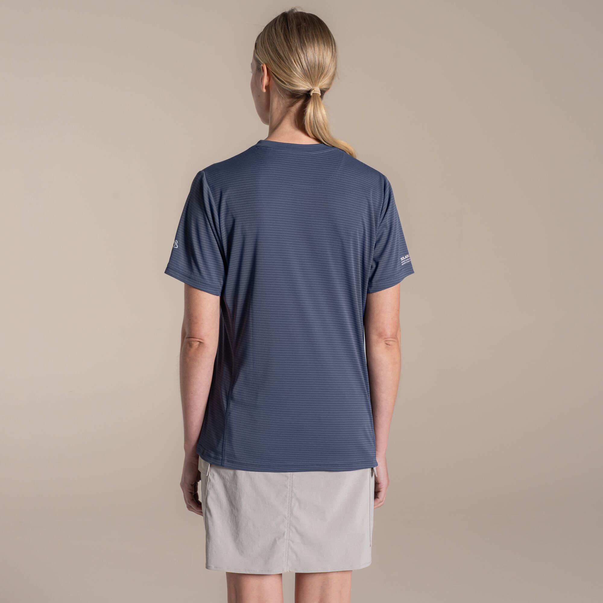 NosiLIfe SolarShield+ Short Sleeved T-Shirt-Anthracite - Image 4