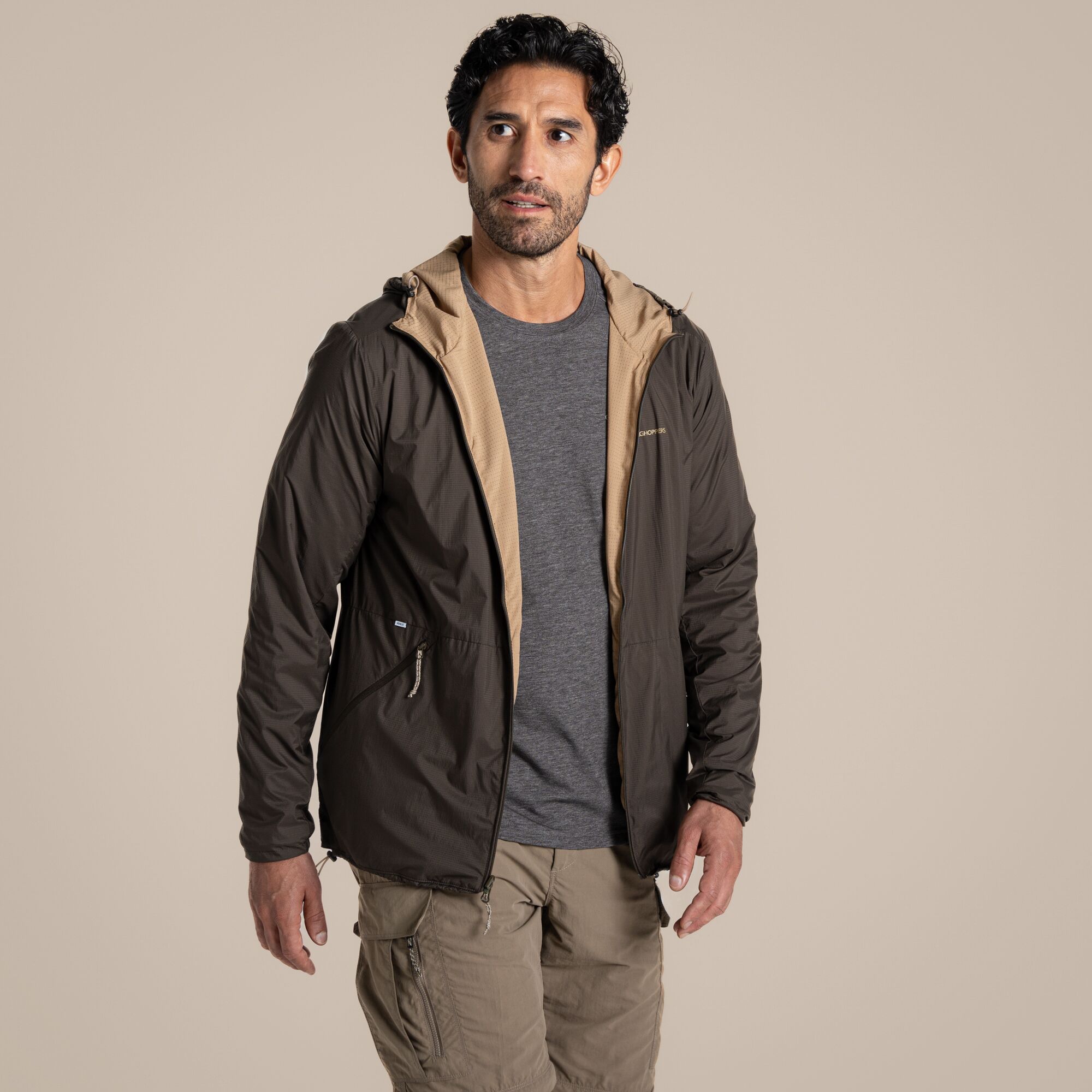 NosiLife Ovis Reversible Jacket-Woodland Green/Earthenware - Image 7