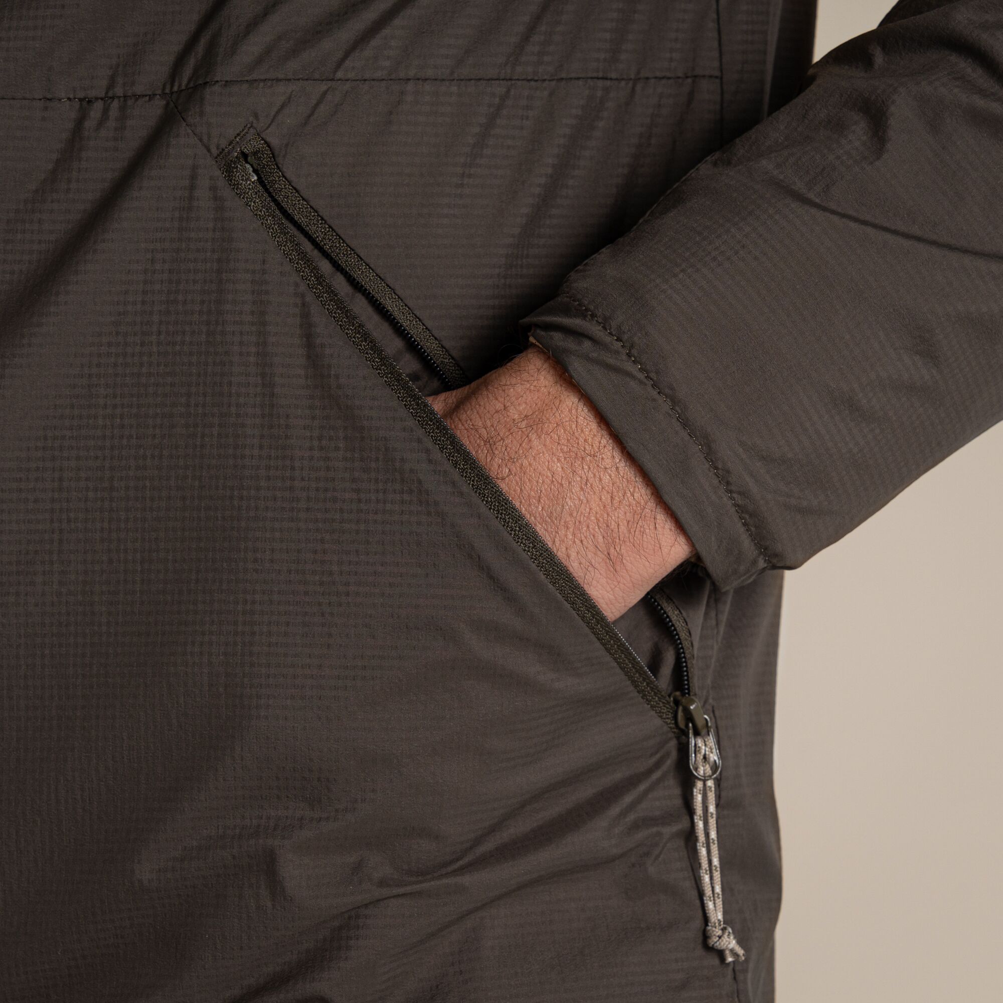 NosiLife Ovis Reversible Jacket-Woodland Green/Earthenware - Image 3