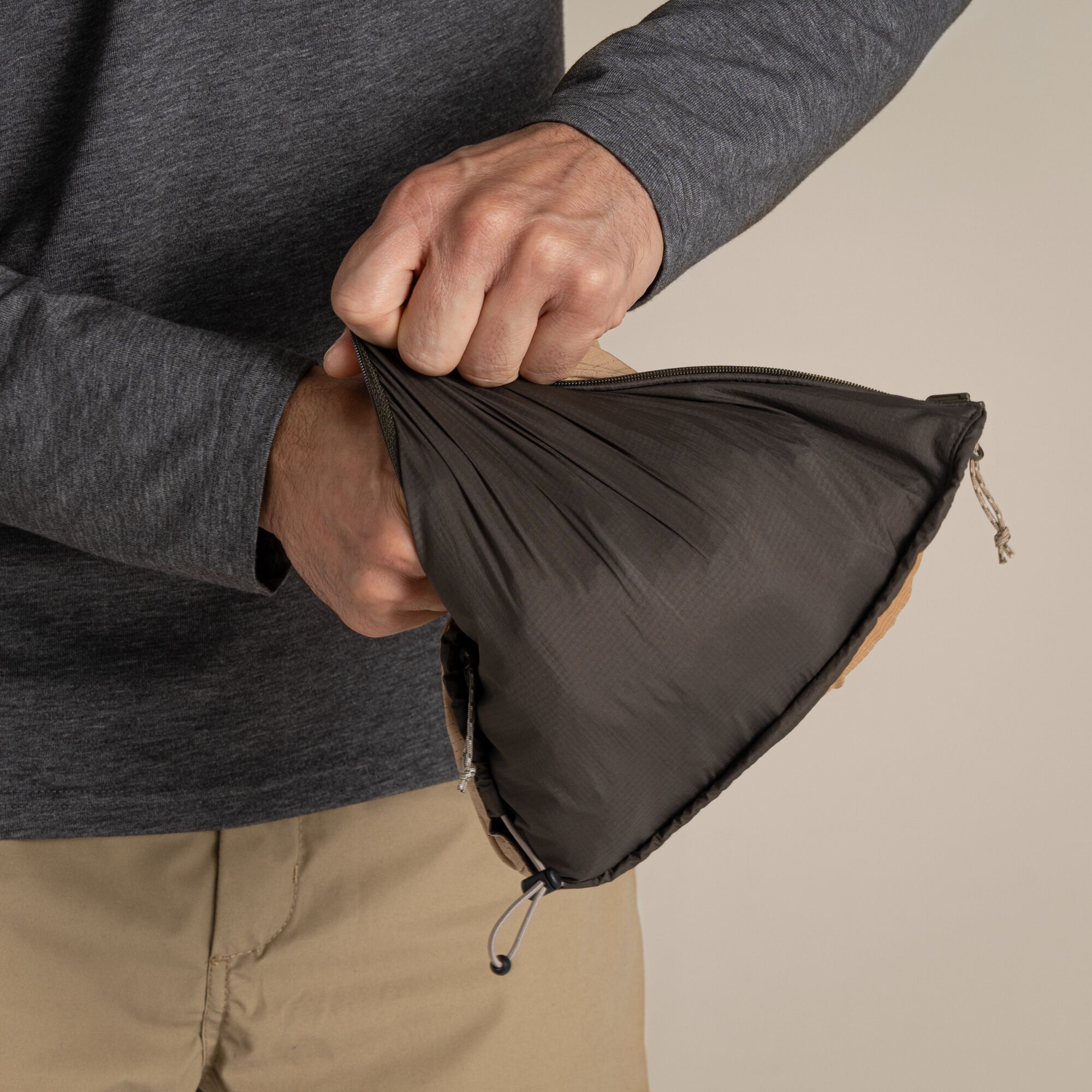 NosiLife Ovis Reversible Jacket-Woodland Green/Earthenware - Image 4