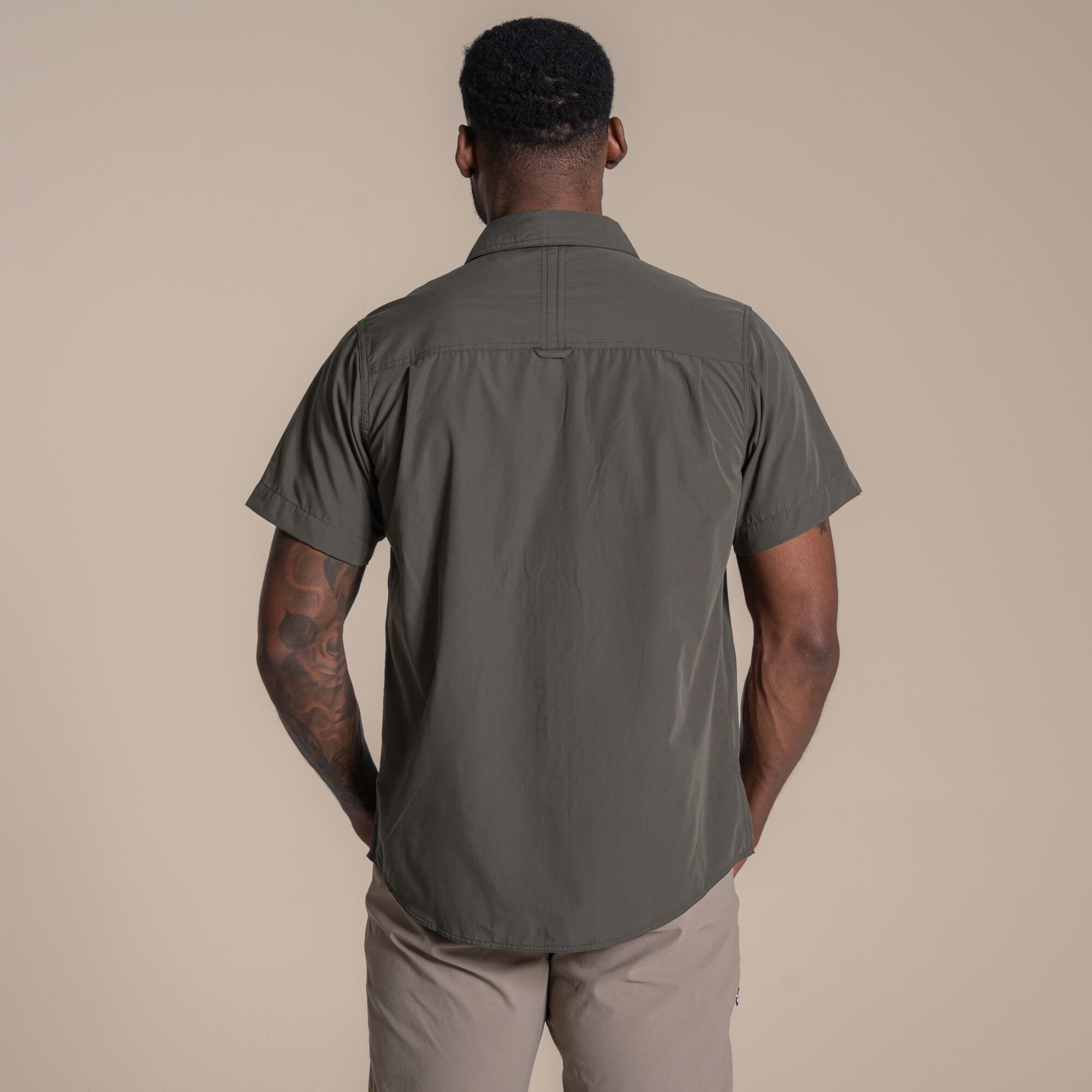 Kiwi II Short Sleeved Shirt-Cedar - Image 3