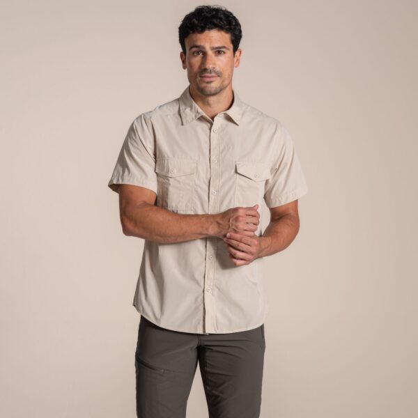Kiwi II Short Sleeved Shirt-Oatmeal