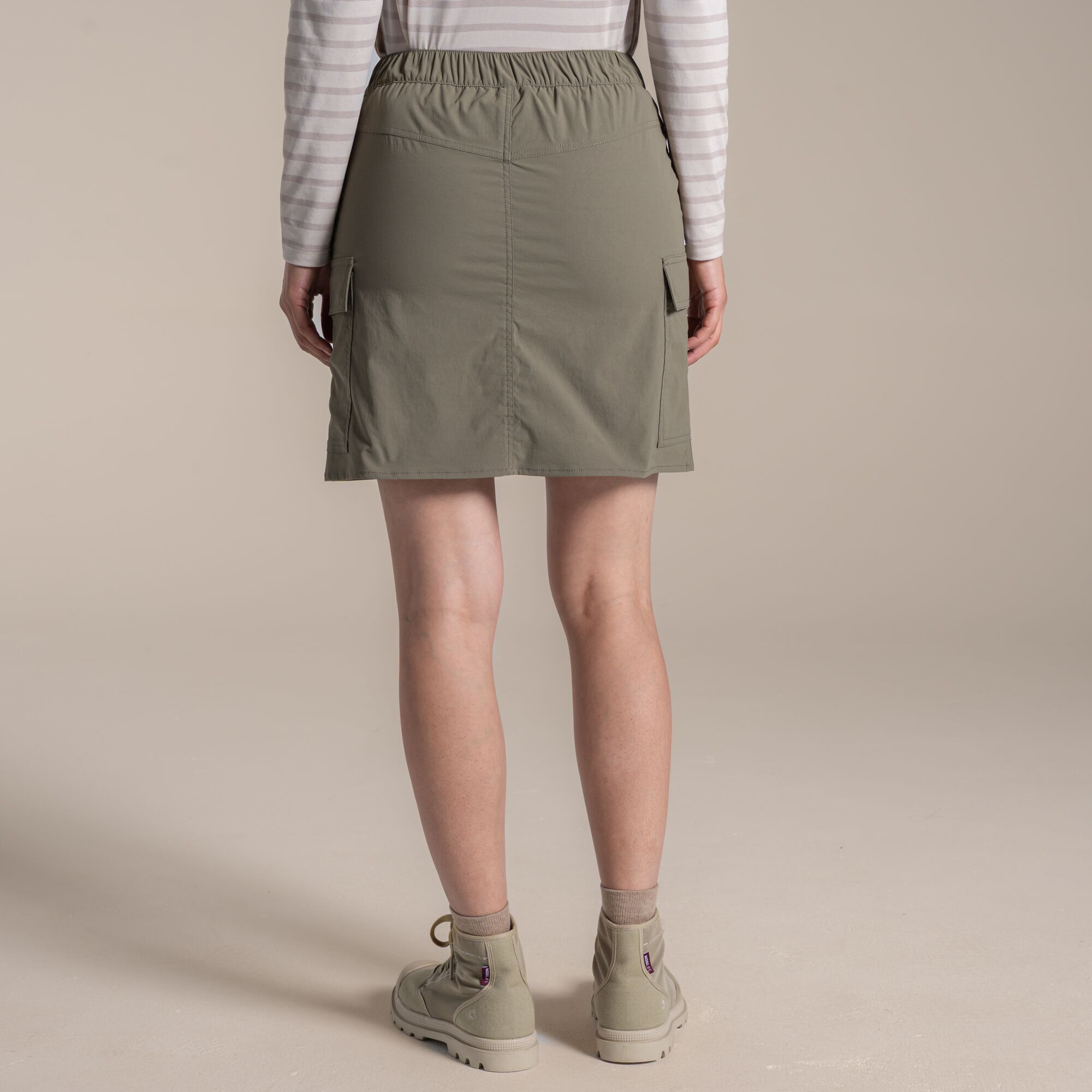 NosiLife Pro Cargo Skort Wild Olive - Image 4