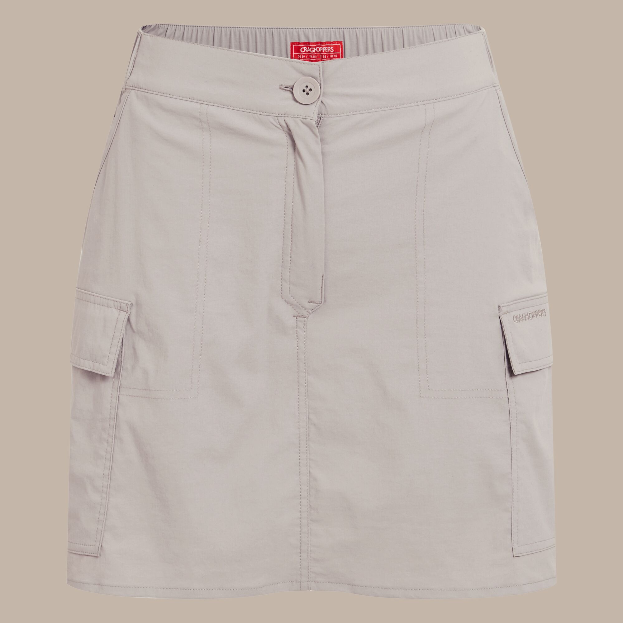 NosiLife Pro Cargo Skort Soft Mushroom - Image 9
